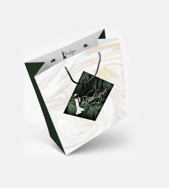 Bolsa de papel tamaño grande full color