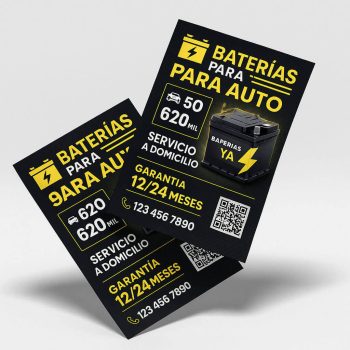 Flyer Papel Ilustración 150gr