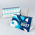 Calendario de Mesa Troquelado 25×13 cm 2027