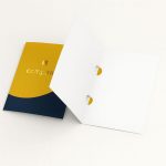 carpeta con solapa uv