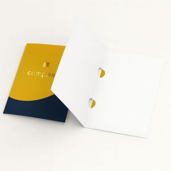 Carpeta Empresarial Orejitas Barniz UV Sectorizado