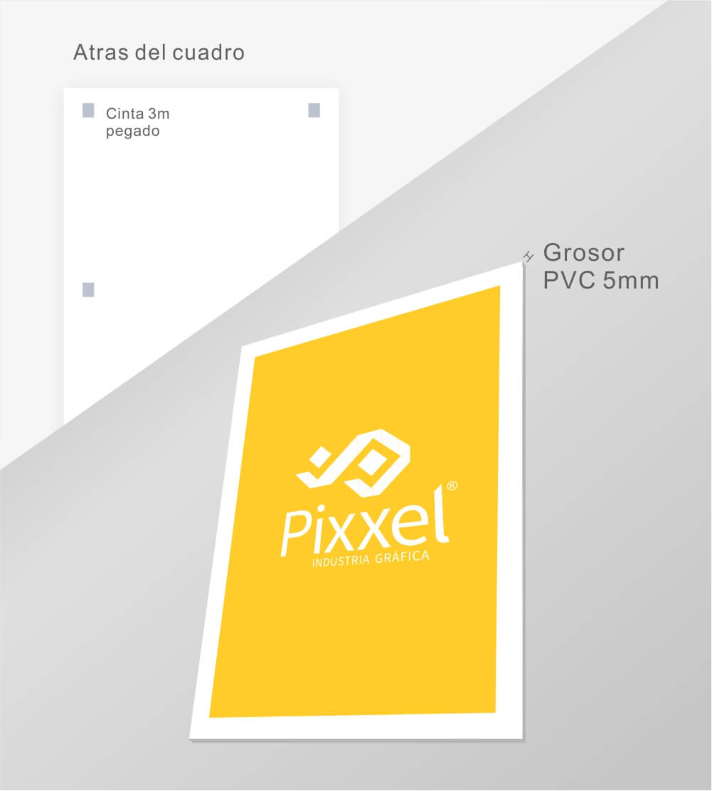 Cuadro Decorativo Duo 40x50cm - Gráfica Online - Pixxel