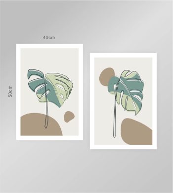 Cuadro decorativo duo 50x60cm cada