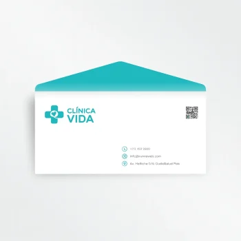 Sobre Personalizado 24cm x 12cm