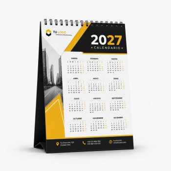 Calendario de Mesa Premium 13x19cm