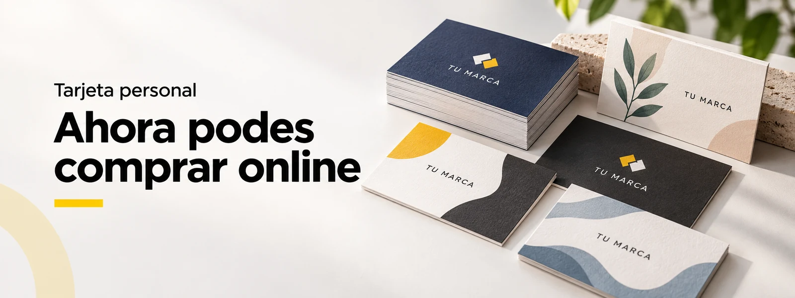 Tarjeta personal. Ahora podes comprar online.